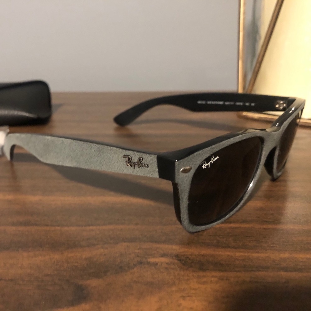 Authentic New Wayfarer Ray Bans two tone (unisex)